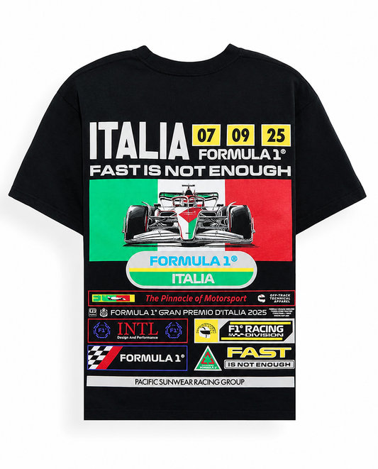 F1 'Fast is not fast enough' Graphic
